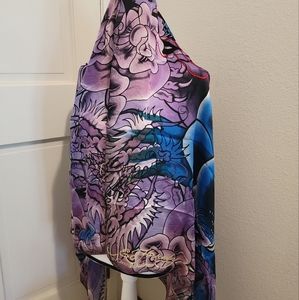 Ed Hardy scarf/pareo/wrap